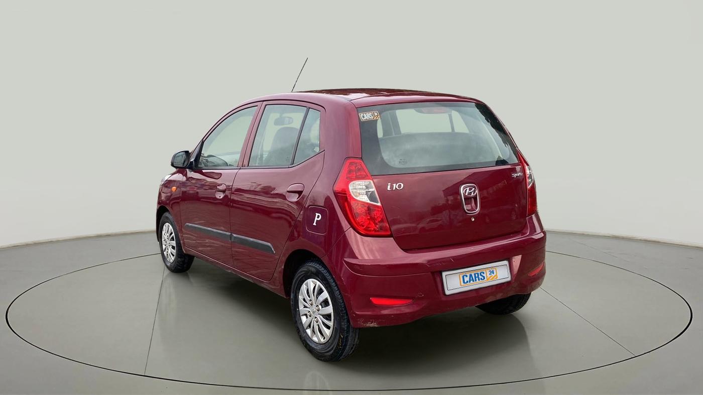 2013 Hyundai i10 SPORTZ 1.1, Petrol, Manual, 32,805 km, Left Back Diagonal
