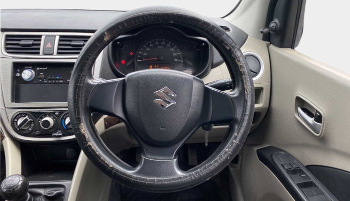 2015 Maruti Celerio VXI, Petrol, Manual, 55,022 km, Steering Wheel Close Up