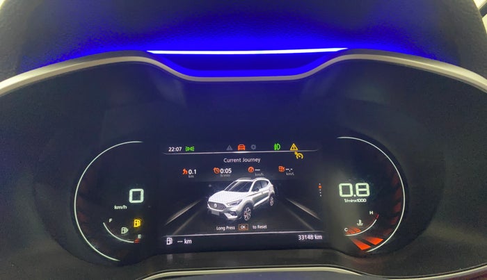 2022 MG ASTOR SHARP 1.5 MT, Petrol, Manual, 33,147 km, Odometer Image