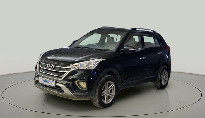 2018 Hyundai Creta E PLUS 1.6 PETROL, Petrol, Manual, 60,193 km, Left Front Diagonal