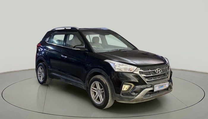 2018 Hyundai Creta E PLUS 1.6 PETROL, Petrol, Manual, 60,193 km, Right Front Diagonal