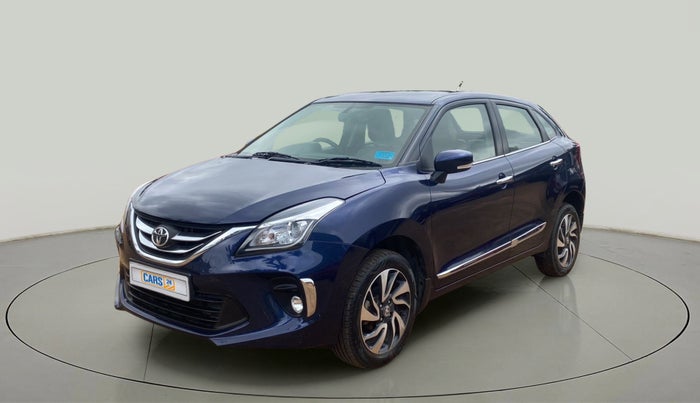 2021 Toyota Glanza G, Petrol, Manual, 21,442 km, Left Front Diagonal