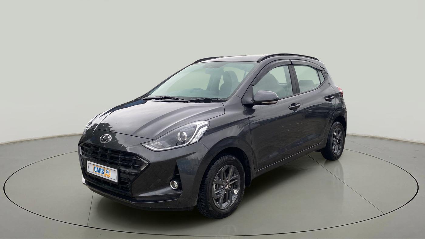 2022 Hyundai GRAND I10 NIOS SPORTZ AMT 1.2 KAPPA VTVT, Petrol, Automatic, 14,035 km, Left Front Diagonal