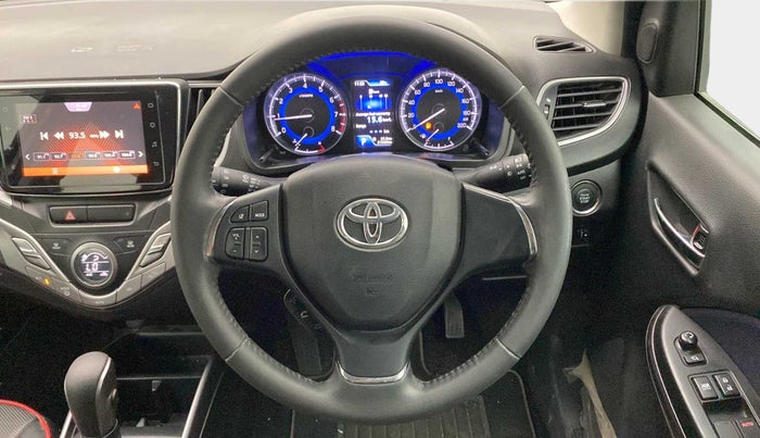 2020 Toyota Glanza V CVT, Petrol, Automatic, 21,269 km, Steering Wheel Close Up
