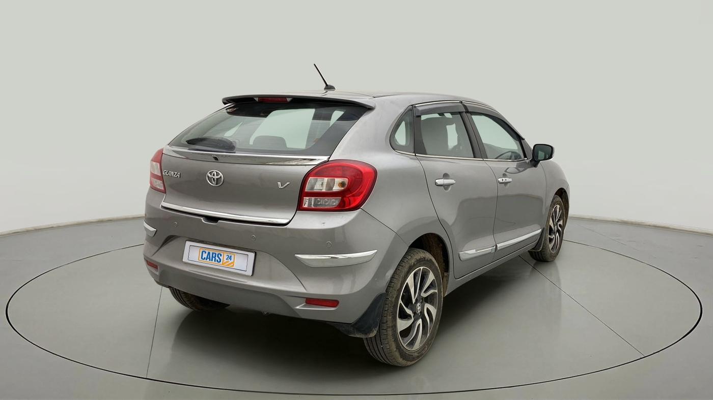 2020 Toyota Glanza V CVT, Petrol, Automatic, 21,269 km, Right Back Diagonal