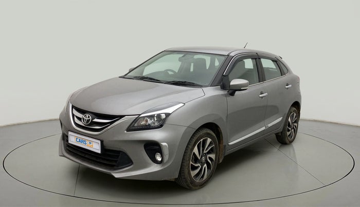 2020 Toyota Glanza V CVT, Petrol, Automatic, 21,269 km, Left Front Diagonal