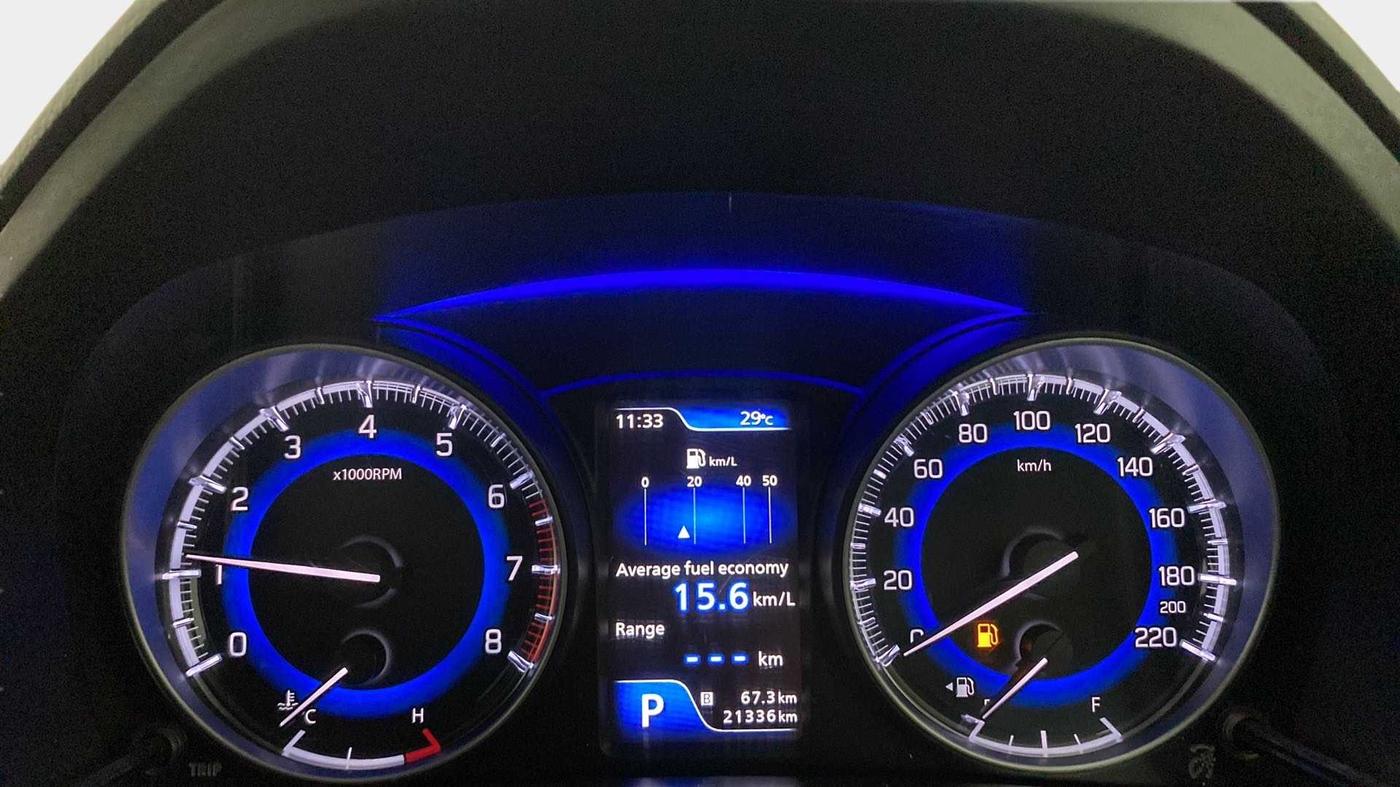 2020 Toyota Glanza V CVT, Petrol, Automatic, 21,269 km, Odometer Image