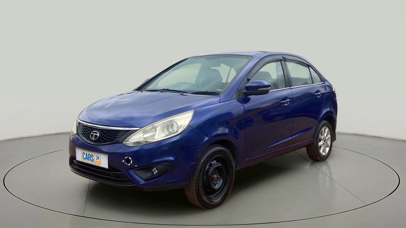 2017 Tata Zest XT PETROL, Petrol, Manual, 54,098 km, Left Front Diagonal