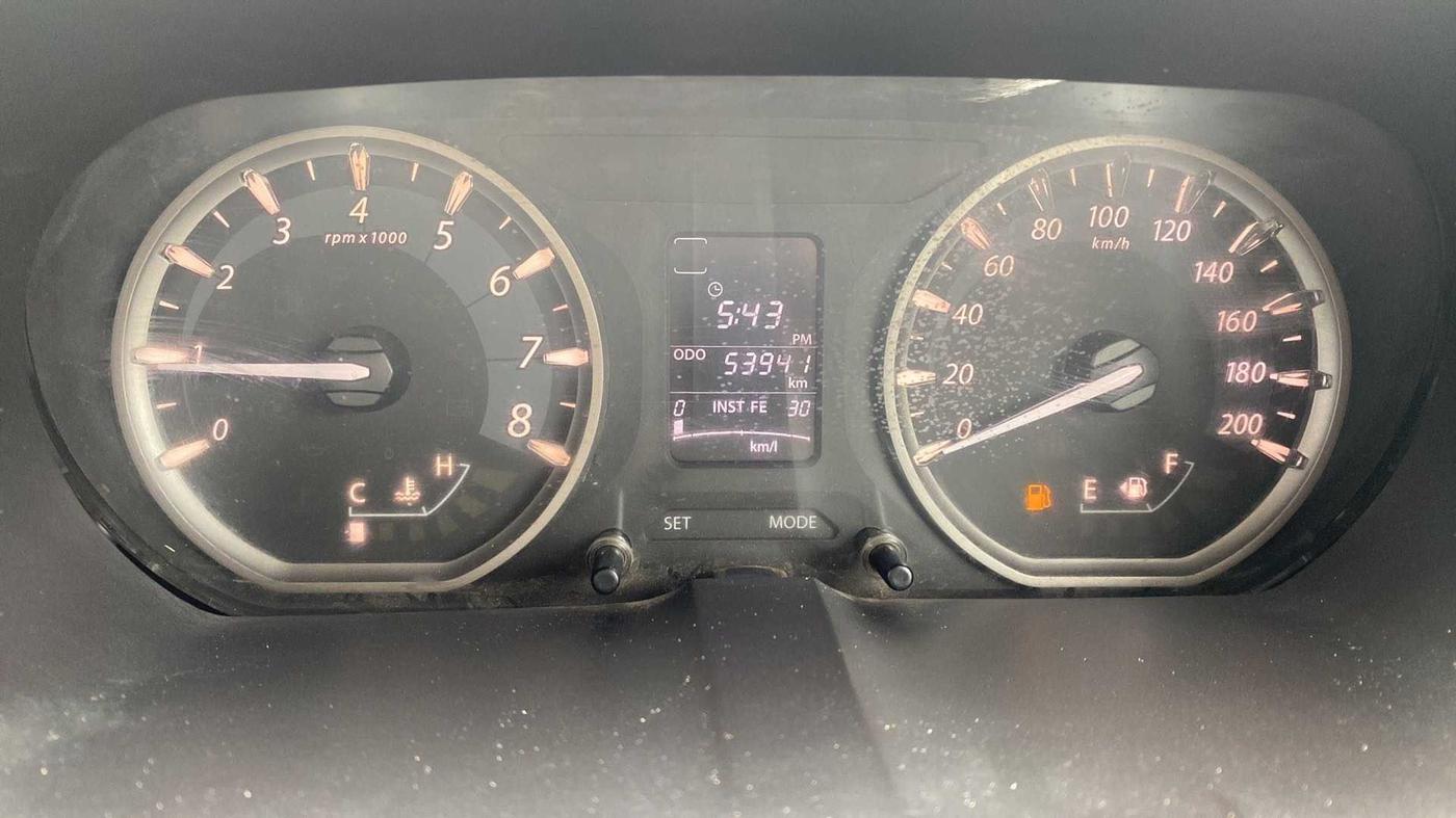 2017 Tata Zest XT PETROL, Petrol, Manual, 54,098 km, Odometer Image