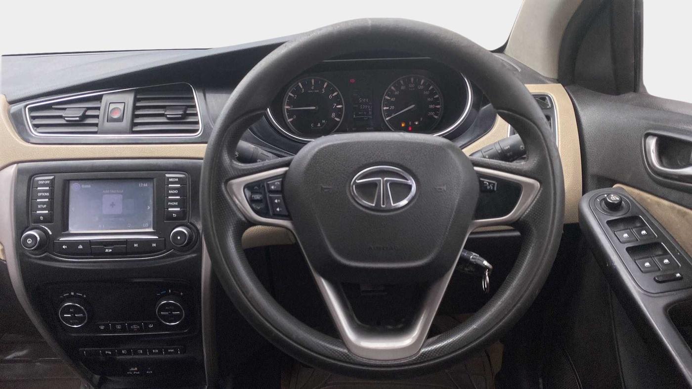 2017 Tata Zest XT PETROL, Petrol, Manual, 54,098 km, Steering Wheel Close Up
