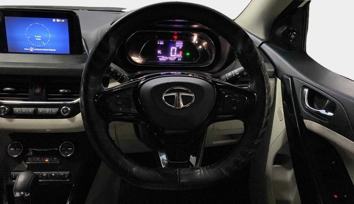 2020 Tata NEXON XZA PLUS SUNROOF DIESEL, Diesel, Automatic, 75,751 km, Steering Wheel Close Up