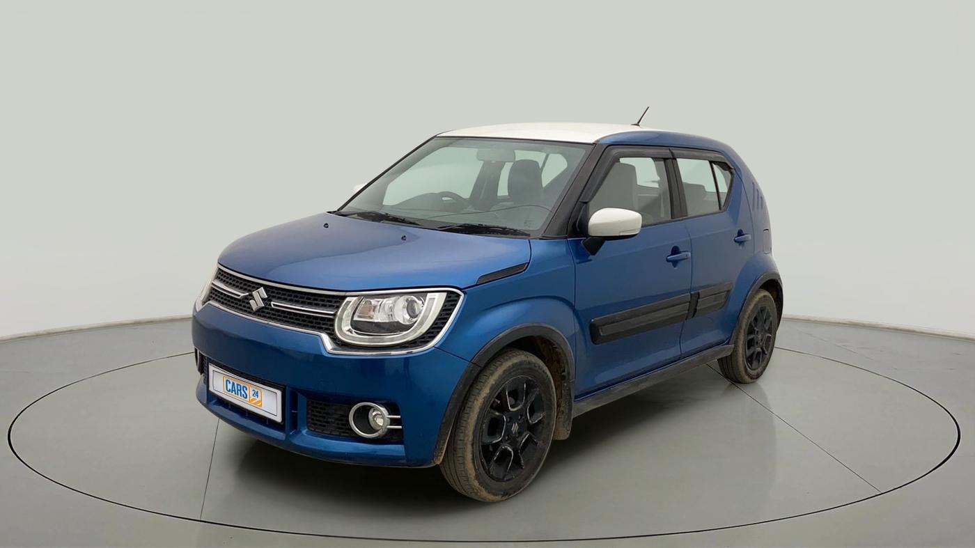 2018 Maruti IGNIS ALPHA 1.2, Petrol, Manual, 35,090 km, Left Front Diagonal
