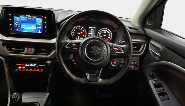 2022 Maruti BREZZA ZXI SMART HYBRID , Petrol, Manual, 18,995 km, Steering Wheel Close Up