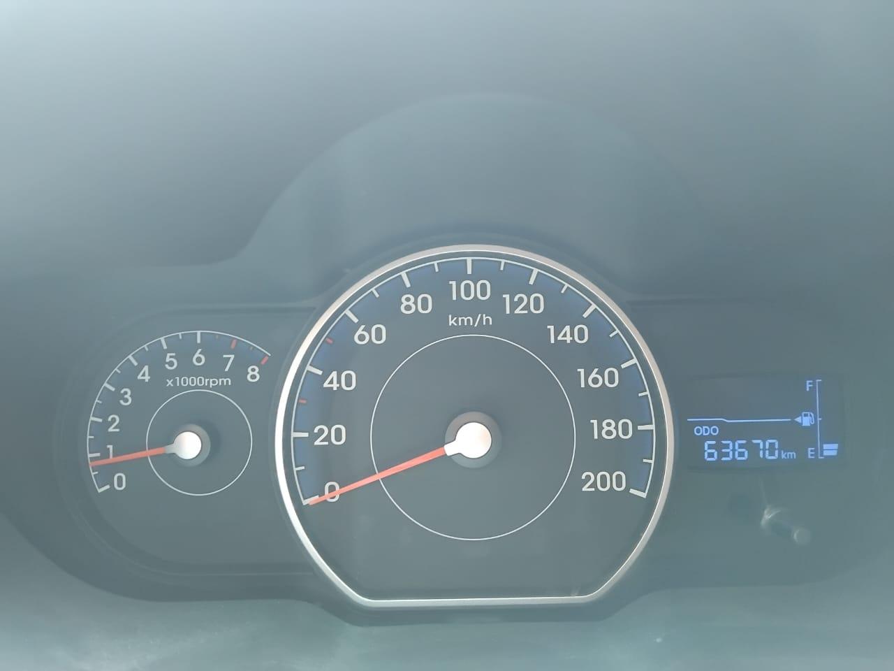 2013 Hyundai i10 MAGNA 1.2, Petrol, Manual, 63,665 km, Odometer Image