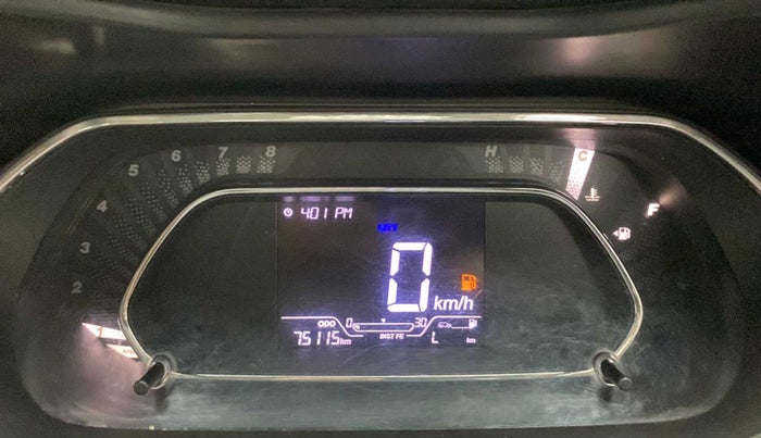 2020 Tata NEXON XZ PLUS PETROL, Petrol, Manual, 75,042 km, Odometer Image