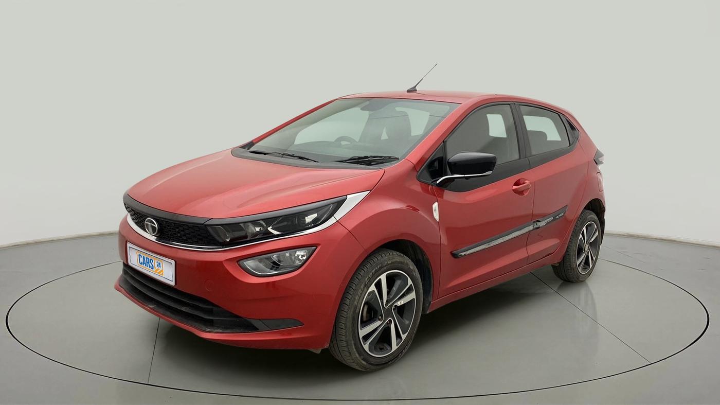 2021 Tata ALTROZ XZ PETROL, CNG, Manual, 37,608 km, Left Front Diagonal