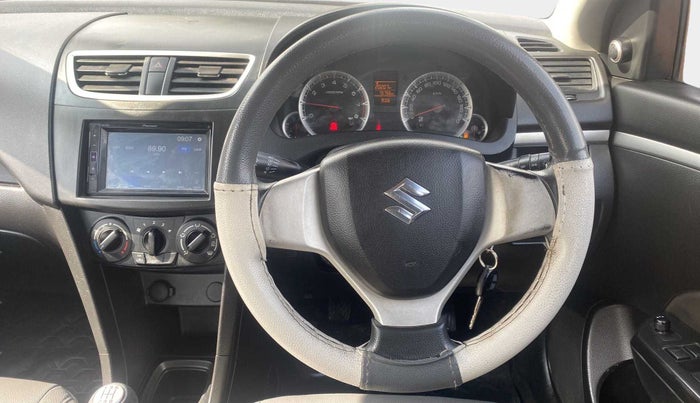 2014 Maruti Swift VXI, Petrol, Manual, 75,750 km, Steering Wheel Close Up