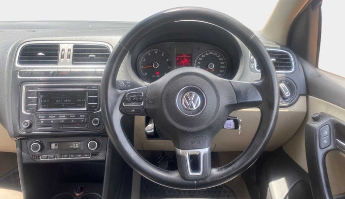 2014 Volkswagen Polo HIGHLINE1.2L, Petrol, Manual, 46,556 km, Steering Wheel Close Up