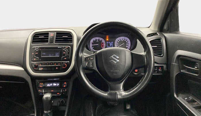 2021 Maruti Vitara Brezza VXI AT SHVS, Petrol, Automatic, 57,060 km, Steering Wheel Close Up