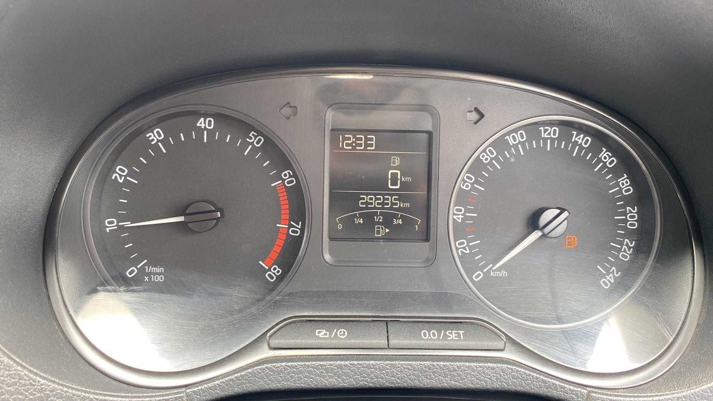 2021 Skoda Rapid AMBITION TSI, Petrol, Manual, 29,197 km, Odometer Image