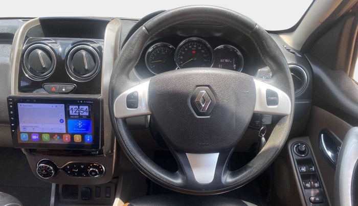 2017 Renault Duster 110 PS RXL 4X2 AMT, Diesel, Automatic, 60,876 km, Steering Wheel Close Up