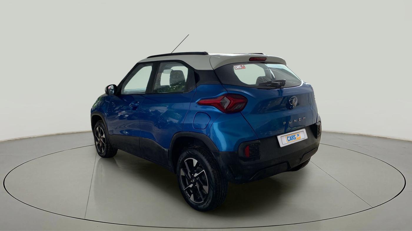 2021 Tata PUNCH CREATIVE  iRA PACK AMT, Petrol, Automatic, 43,292 km, Left Back Diagonal
