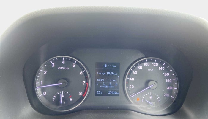 2019 Hyundai Verna 1.6 VTVT SX, Petrol, Manual, 27,239 km, Odometer Image