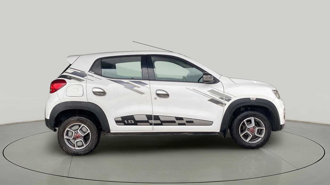 2017 Renault Kwid RXT 1.0 AMT (O), Petrol, Automatic, 19,751 km, Right Side View