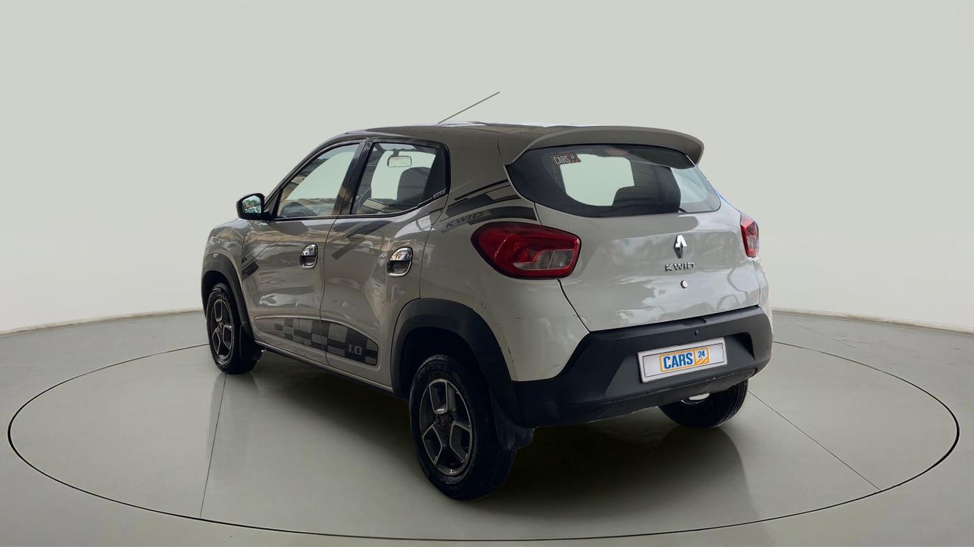 2017 Renault Kwid RXT 1.0 AMT (O), Petrol, Automatic, 19,751 km, Left Back Diagonal