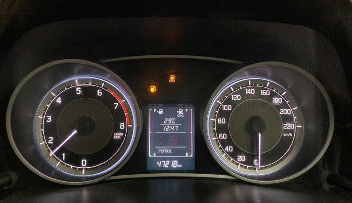 2022 Maruti Dzire ZXI CNG, CNG, Manual, 47,217 km, Odometer Image