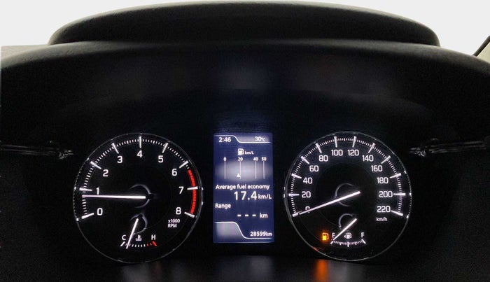 2023 Maruti Baleno ALPHA PETROL 1.2, Petrol, Manual, 28,570 km, Odometer Image