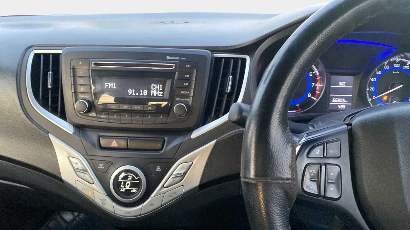 2018 Maruti Baleno DELTA PETROL 1.2, Petrol, Manual, 66,826 km, Air Conditioner