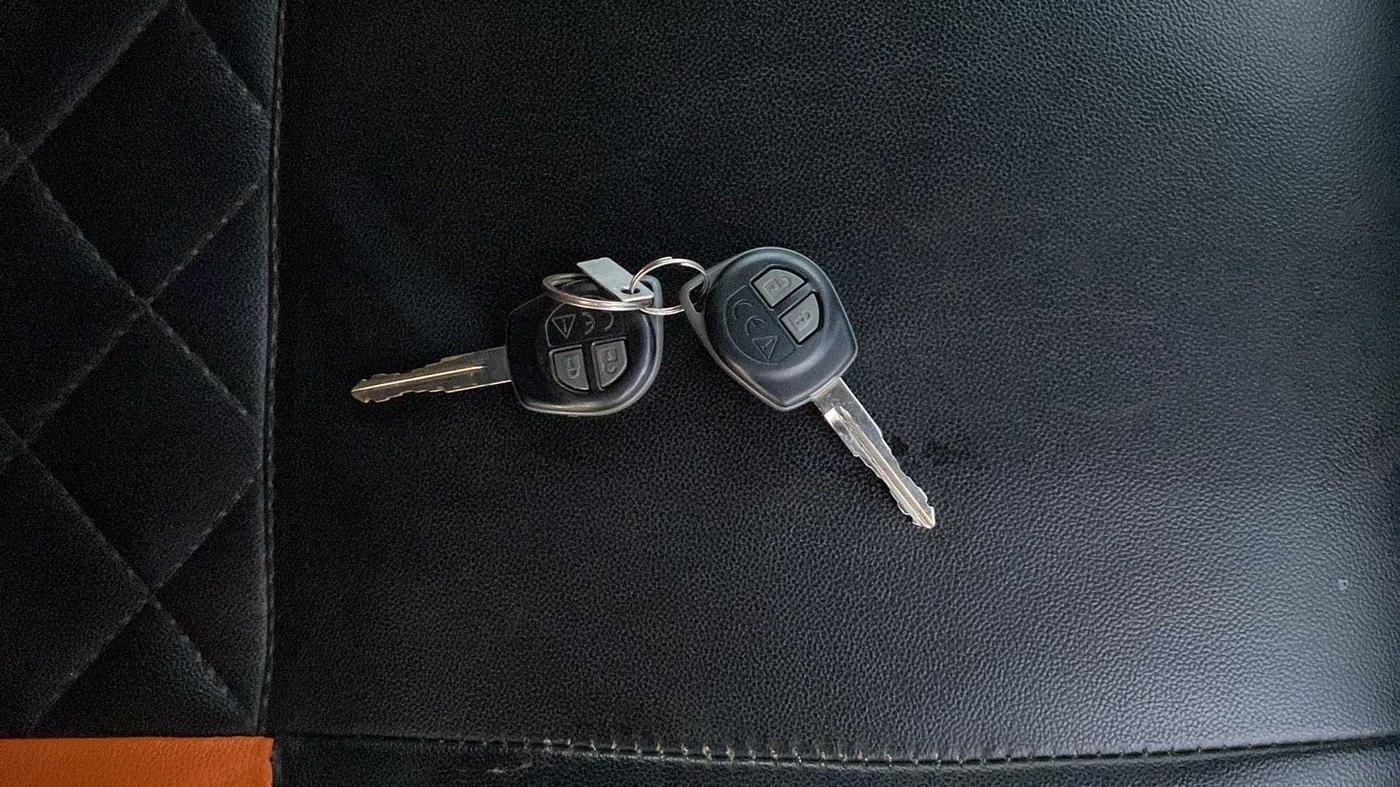 2018 Maruti Baleno DELTA PETROL 1.2, Petrol, Manual, 66,826 km, Key Close Up