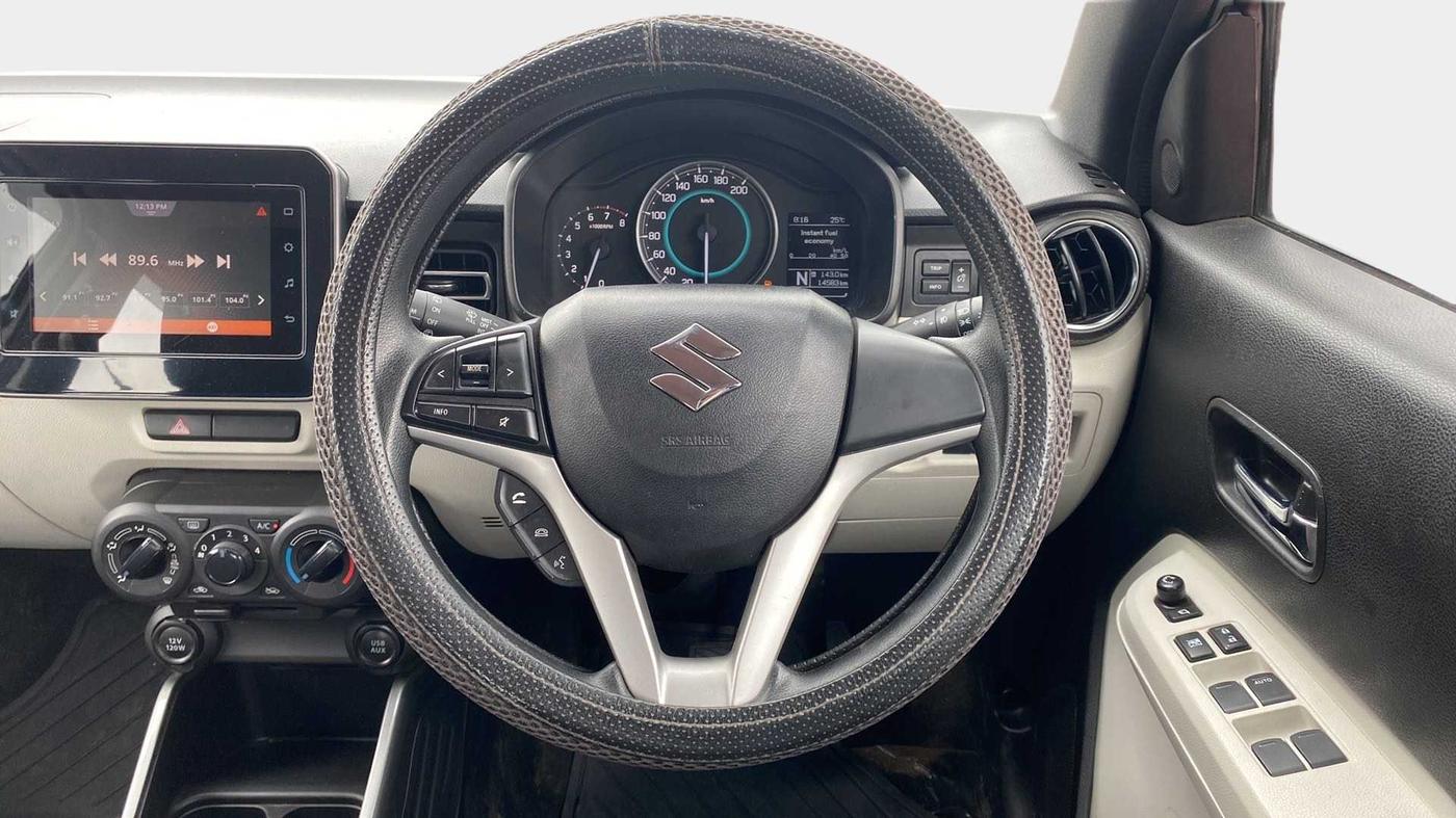 2021 Maruti IGNIS ZETA 1.2 AMT, Petrol, Automatic, 14,619 km, Steering Wheel Close Up