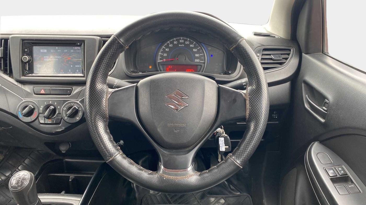 2017 Maruti Baleno SIGMA PETROL 1.2, Petrol, Manual, 29,064 km, Steering Wheel Close Up