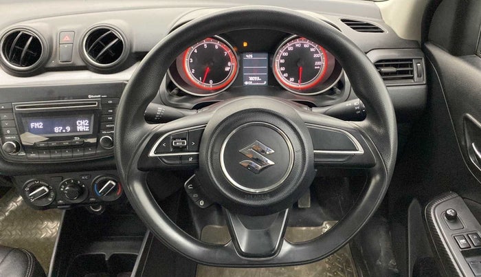 2018 Maruti Swift VXI, Petrol, Manual, 78,023 km, Steering Wheel Close Up