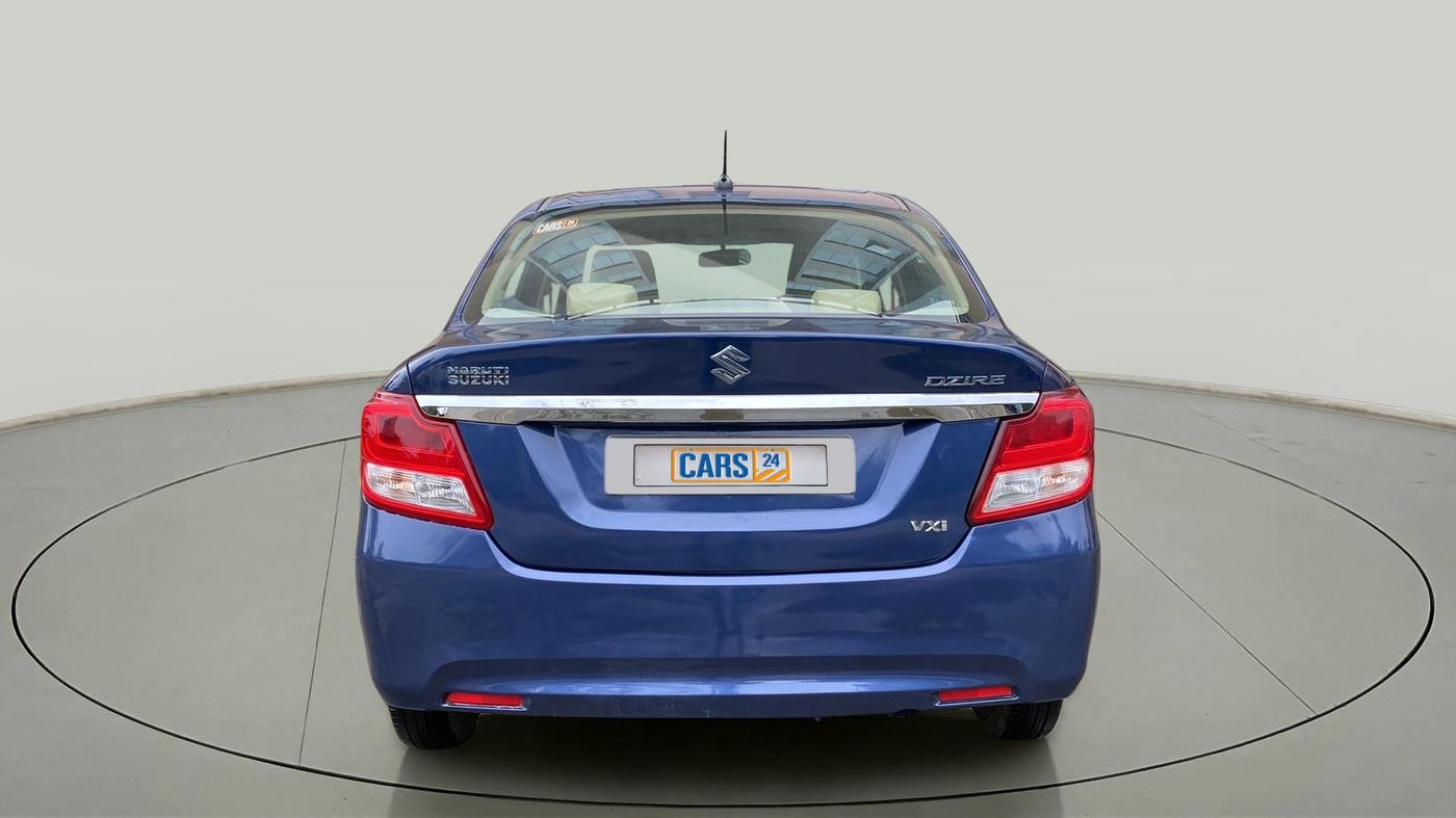 2017 Maruti Dzire VXI, Petrol, Manual, 54,307 km, Back/Rear
