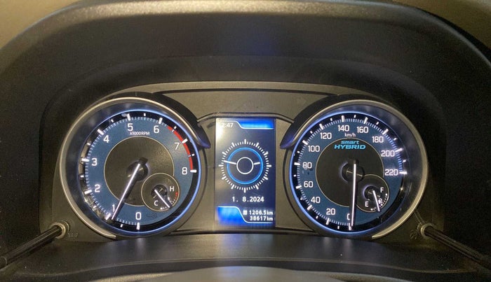 2019 Maruti Ertiga VXI SHVS, Petrol, Manual, 38,610 km, Odometer Image