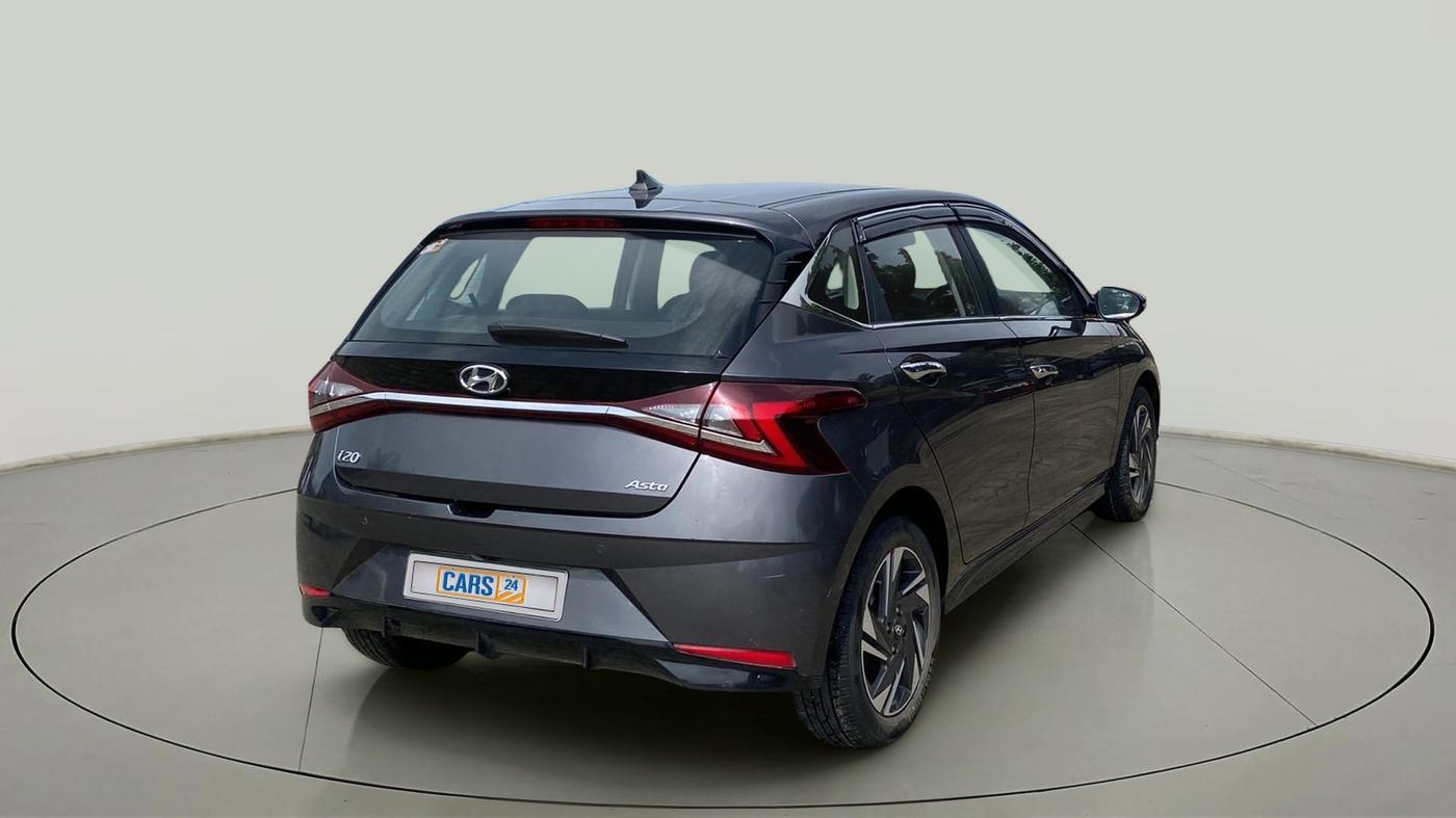 2021 Hyundai NEW I20 ASTA (O) 1.2 MT, Petrol, Manual, 52,017 km, Right Back Diagonal
