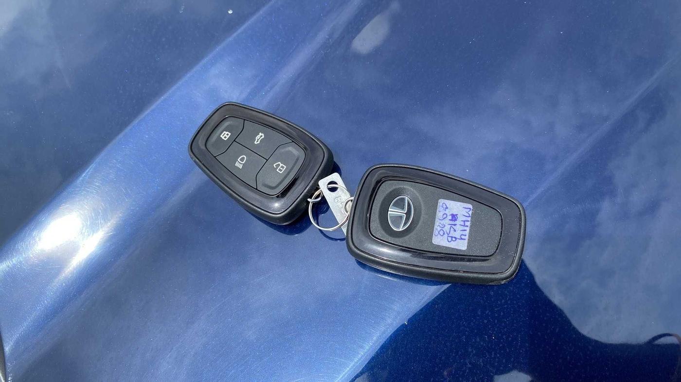 2022 Tata NEXON XZ PLUS (HS) PETROL, Petrol, Manual, 5,226 km, Key Close Up