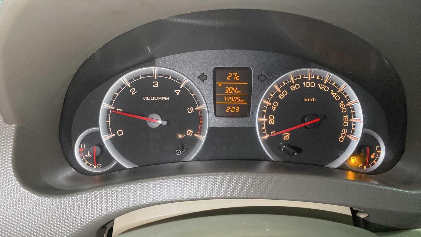 2015 Maruti Ertiga ZDI, Diesel, Manual, 74,875 km, Odometer Image
