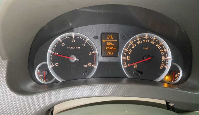 2015 Maruti Ertiga ZDI, Diesel, Manual, 74,875 km, Odometer Image
