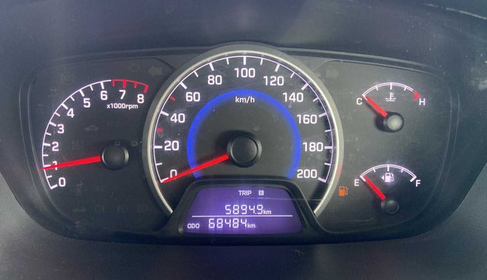 2017 Hyundai Grand i10 ASTA 1.2 KAPPA VTVT, Petrol, Manual, 68,469 km, Odometer Image
