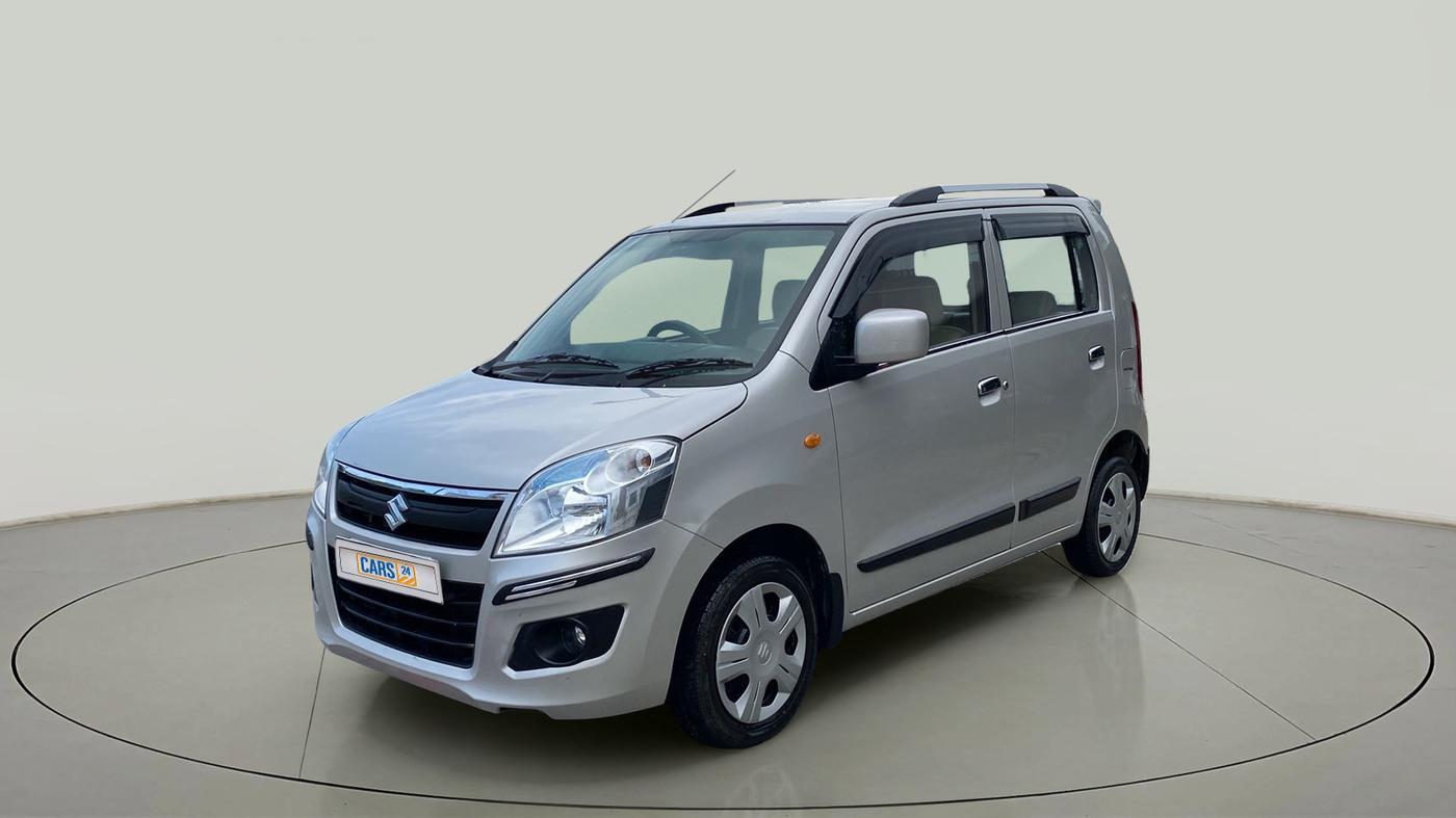 2018 Maruti Wagon R 1.0 VXI (O) AMT, Petrol, Automatic, 33,841 km, Left Front Diagonal
