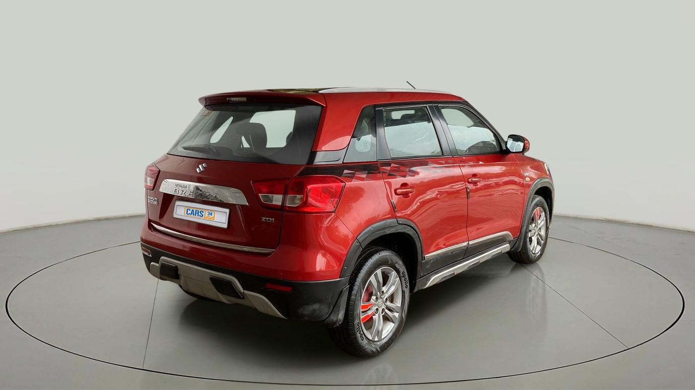 2016 Maruti Vitara Brezza ZDI, Diesel, Manual, 88,620 km, Right Back Diagonal