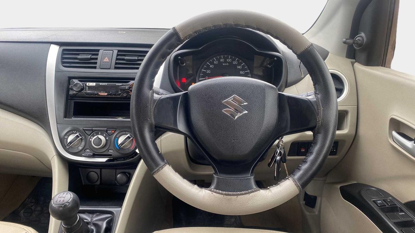 2017 Maruti Celerio VXI, Petrol, Manual, 42,178 km, Steering Wheel Close Up