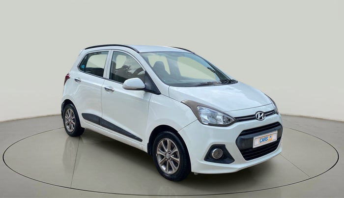 2016 Hyundai Grand i10 ASTA (O) AT 1.2 KAPPA VTVT, Petrol, Automatic, 30,803 km, Right Front Diagonal