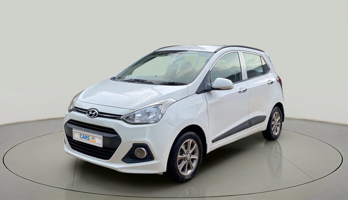 2016 Hyundai Grand i10 ASTA (O) AT 1.2 KAPPA VTVT, Petrol, Automatic, 30,803 km, Left Front Diagonal