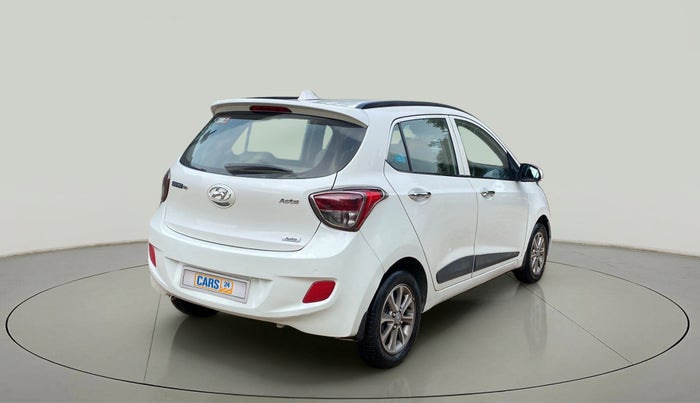 2016 Hyundai Grand i10 ASTA (O) AT 1.2 KAPPA VTVT, Petrol, Automatic, 30,803 km, Right Back Diagonal