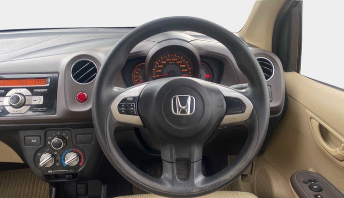 2013 Honda Amaze 1.5L I-DTEC S, Diesel, Manual, 63,567 km, Steering Wheel Close Up
